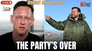 DC Rumormill Says JD Vance is Backing Out of 2028. Does Peter Thiel Have a New Horse?