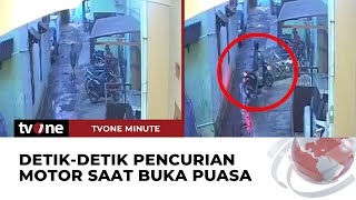 Waspada! Aksi Pencurian Motor di Jakarta Terekam CCTV | tvOne Minute