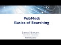 PubMed: Basics of Searching