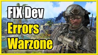 How to FIX Dev Error \u0026 Crashing in Warzone PS4, PS5, Xbox \u0026 PC (Can't Play Tutorial)