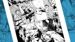 Drawing a Comic Page with @DavidFinchartist