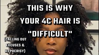 Calling Out Excuses & Hypocrisy With Our Hair.