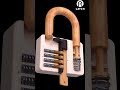 wooden padlock section how padlocks work 3d animation clip 72 padlock doorlock