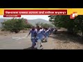 girl students do foot march in malkangiri