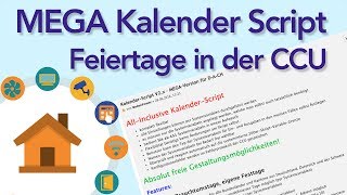 MEGA Kalender Skript - So setzt Du es richtig ein! | verdrahtet.info