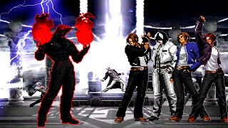 [KOF Mugen] Valmar Rugal vs Kyo Kusanagi Team