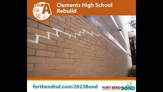 Clements HS Rebuild | Proposition A | 2023 Bond