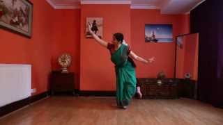 Learn Bharatanatyam Grade 2 Basic Steps  :  3rd Dhith theyum  Tha Thathei Radhini sivadharan