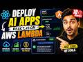 Deploy React AI Apps on AWS Lambda in 18 Minutes (Serverless Guide)