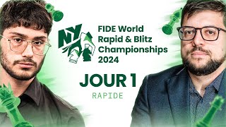 MVL et Alireza au Championnat du Monde de Rapide 2024 - Jour 1/3