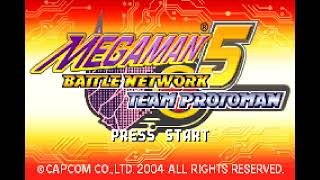 MegaMan Battle Network 5: Title Screen (Team ProtoMan)