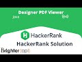 Designer PDF Viewer Hackerrank Algorithm Solution in Java