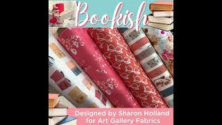 The Sewing House presents NEW #Fabric - Bookish! Designer - Sharon Holland for Art Gallery Fabrics!