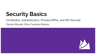 Systems Librarianship 101: Security Basics