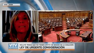 Beatriz Argimón sobre la ley de urgencia: El proyecto ingresará \