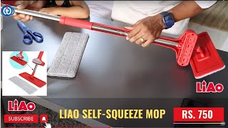 Liao Self-Squeeze Mop Kit With Stainless Steel Handle Review