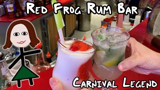 Perfect Poolside Cocktails are Found at Carnival's Red Frog Rum Bar