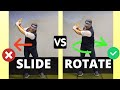 Easy Fix to STOP SLIDING in Your Golf Swing