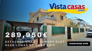 3-Bedroom Villa in Orihuela Costa | Sea Views \u0026 Prime Location! - 289,950€