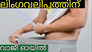 ലിംഗവലിപ്പത്തിന് വാജീ ഓയിൽ -