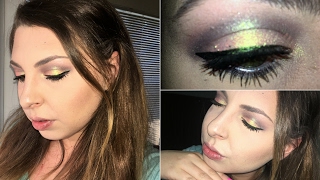 Easy Glam Makeup Geek Duochrome Eyeshadow Pigment Tutorial | SamWeisbach
