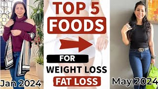 Top 5 Foods For Fast Weight Loss In Summer | Fat Loss | How To Lose Weight Fast In Hindi |Fat to Fab