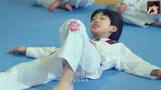 Taekwondo Qiunan Vs Karate Smith   Talent kids   YouTube