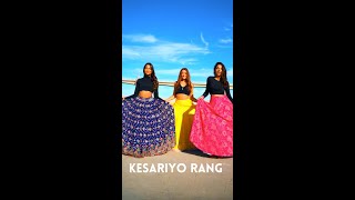 Kesariyo Rang I Garba x Shuffle I Bollywood Dance Cover I Shivani Vanessa and Eshani Choreography