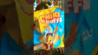 Hah Makan Cemilan Bebek Bertelur? Ini Chiki Puffs Guys #cemilanenak #chikipuffs #yummy