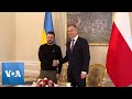 Poland’s Duda Meets Ukraine’s Zelenskyy in Warsaw | VOANews