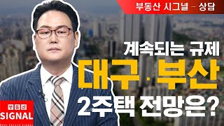 부동산시그널 : 계속되는 부동산 규제…! 대구, 부산 2주택 전망은?