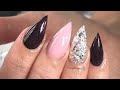 ACRYLIC NAILS | SEXY STILETTOS |  FULL SET | TRACY LOUS NAILS