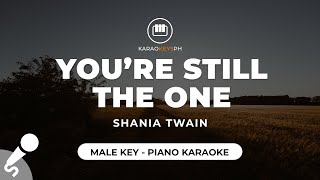 You're Still The One - Shania Twain (Male Key - Piano Karaoke)