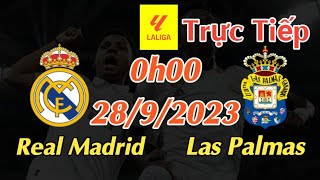 Soi kèo trực tiếp Real Madrid vs Las Palmas - 0h00 Ngày 28/9/2023 - vòng 7 La Liga 2023/24