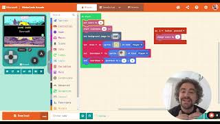 Lesson 3, Part 1 Building a Clicker Game With Events in MakeCode Arcade