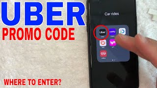✅  Where To Enter Uber Promo Code 🔴