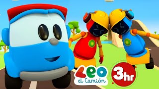 Leo the Truck Español - Episodios completos de más de 3 Horas en español para niños