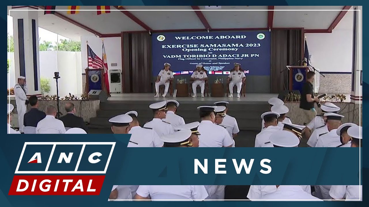 PH, US Launch Joint Naval Exercise 'Samasama' | ANC - YouTube