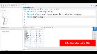 How to sort data using SQL query |SQL Tutorial for beginners | Learn to write query to analyse data