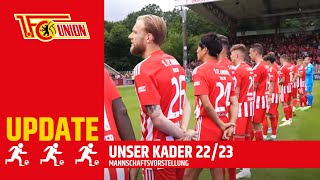 Mannschaftsvorstellung 22/23 | 1. FC Union Berlin