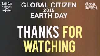 Global Citizen 2015 Earth Day post show with Matt Santoro and Yousef Erakat