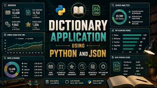 Dictionary Application Using Python and JSON