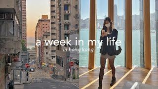 (sub) A week in my life in Hong Kong | Exploring new cafes, a relaxing week, almost winter?