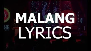 Malang Lyrics , Sahir Ali Bagga and Aima Baig , S11 E5