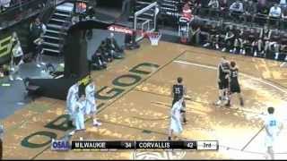 2012 OSAA 5A Boys Basketball Championships-Milwaukie vs Corvallis