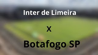 Tudo sobre Inter de Limeira X Botafogo SP
