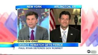 Paul Ryan Schools George Stephanopoulos About Benghazi Attacks