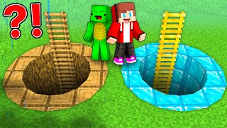 Mikey POOR vs JJ RICH Secret Tunnel Battle in Minecraft Maizen!