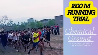 #1600_M Running Trial🏃‍♂️ ||Chemical Ground || #Kotdwara ✌