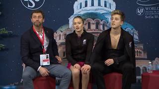 Christina CARREIRA / Anthony PONOMARENKO - SD , World Junior Championships 2017-18